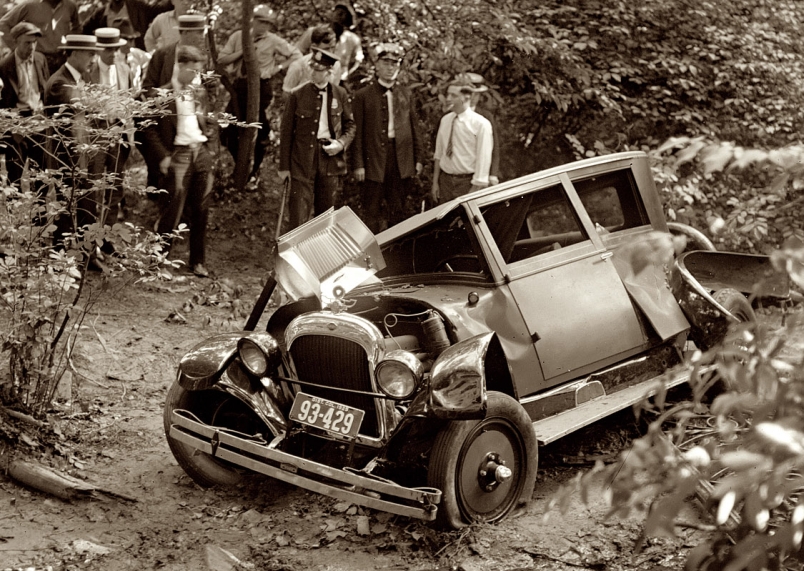 Car Wrecks From the 1920 s and 1930 s By Jeremy Nutt on February 18th 