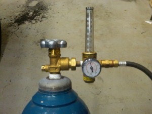 TIG flow meter