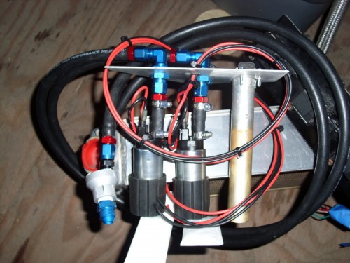 dual walbro fuel pumps