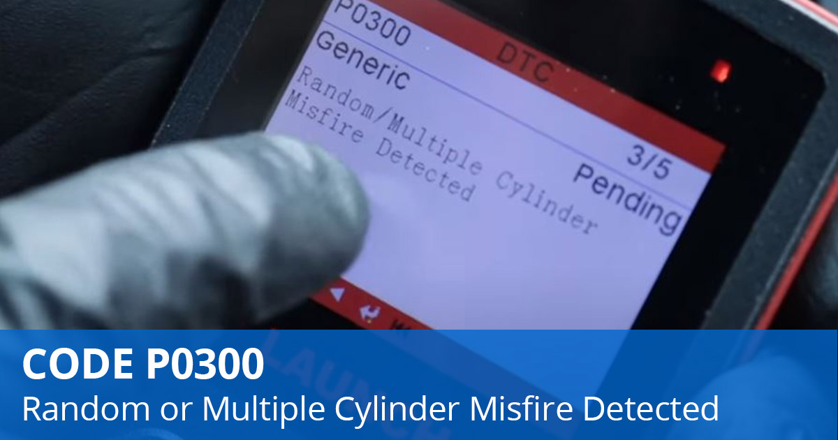 Our mechanic shows you how to diagnose and fix the problem causing a P0300 code (“Random/Multiple Cylinder Misfire Detected”), and uses an OBD2 scan tool, like this one, to help.