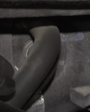 Hoses on the firewall connected to the heater core on a 02-08 Dodge Ram