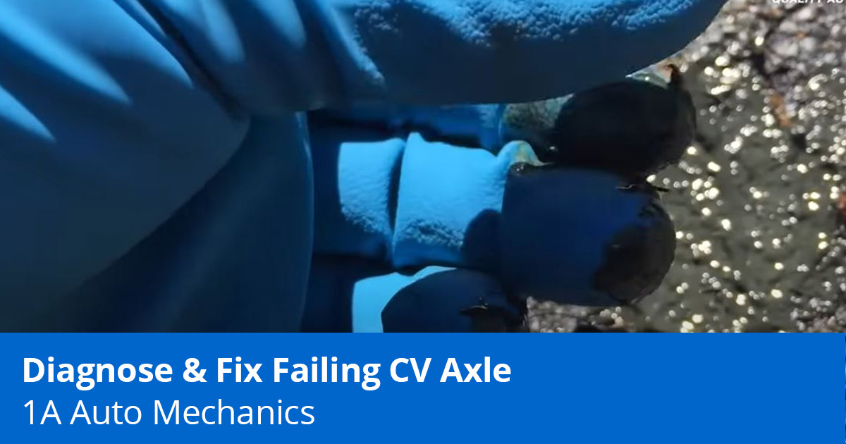 CV Boot Leaking Grease? How to Diagnose a Bad CV Axle - 1A Auto
