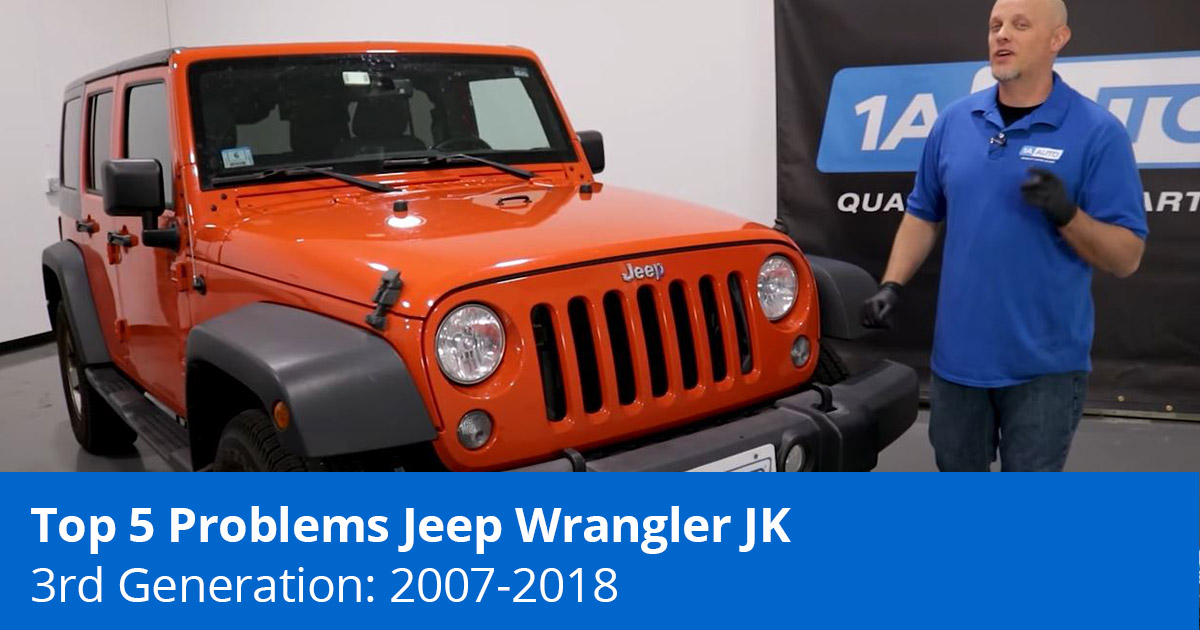 Common 2007 to 2018 Jeep Wrangler JK Problems - 3rd Gen - 1A Auto