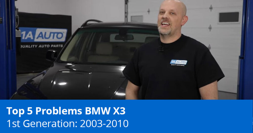 Mechanic explaining BMW X3 Problems