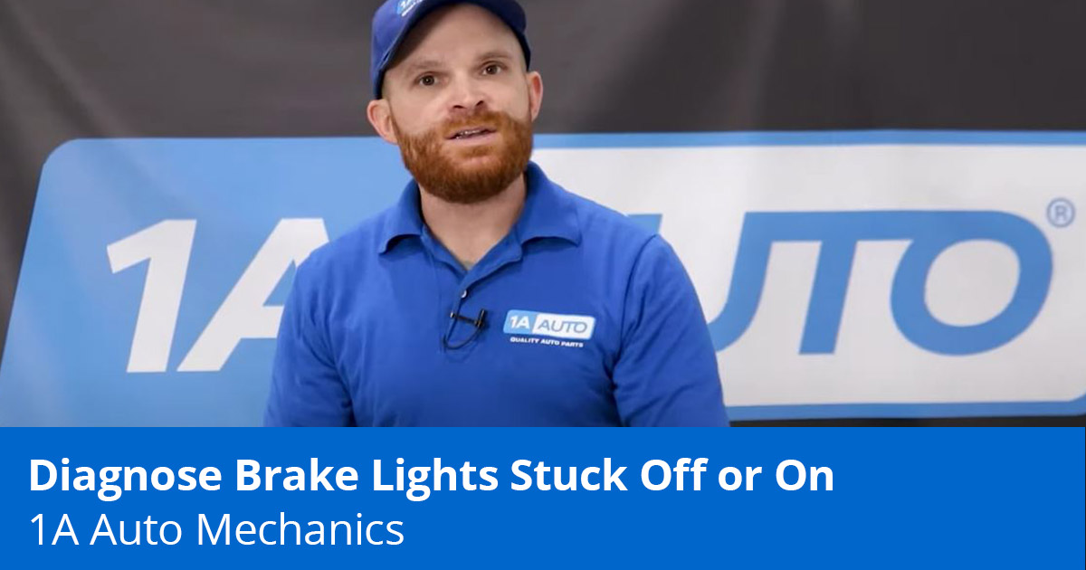 Brake Lights Won't Turn Off or On - Learn to Diagnose and Fix - 1A Auto