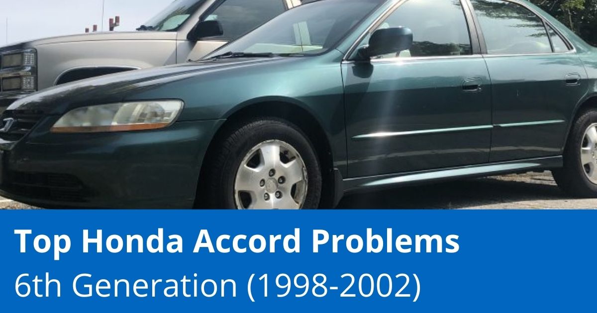 Most Common 6th Gen Accord Problems - 1998 to 2002 - 1A Auto
