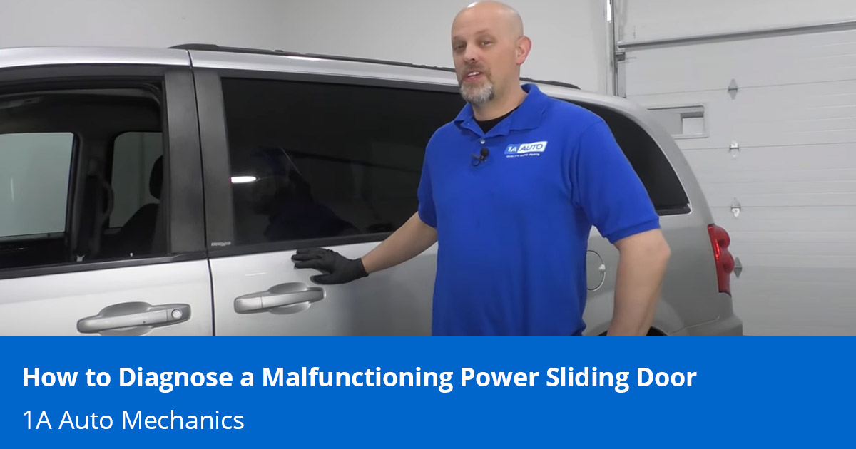 Automatic Door Not Working? Diagnose a Power Sliding Door - 1A Auto