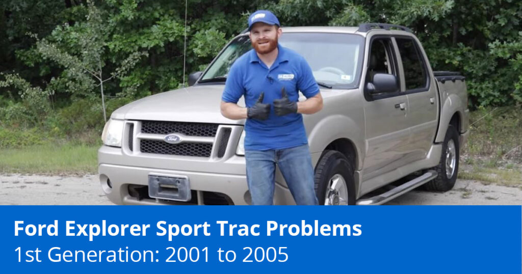 Common Ford Explorer Sport Trac Problems 01 To 05