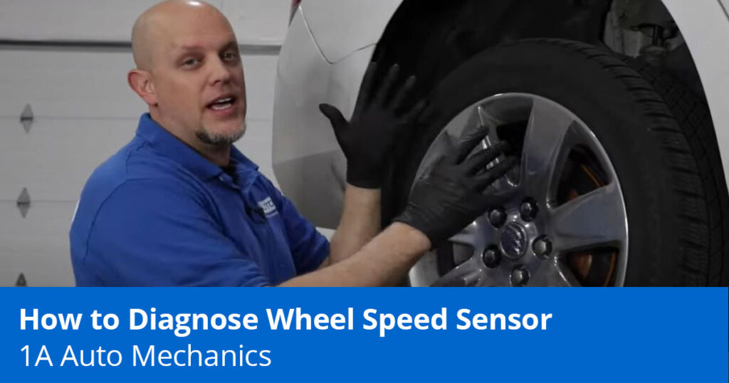 How to diagnose a wheel speed sensor