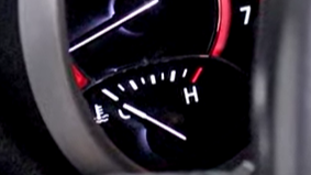 Low temperature gauge is a sign of thermostat problems on the 2009 to 2020 Dodge Journey