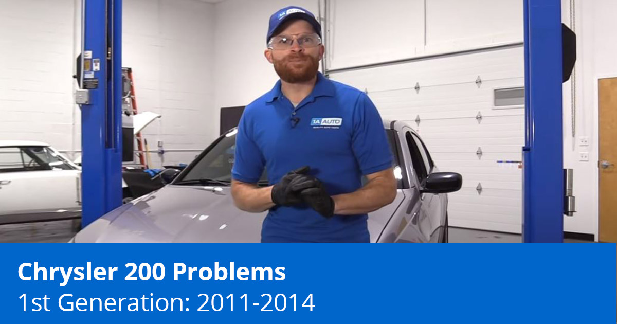 Top 5 Chrysler 200 Problems - 1st Generation (2011 to 2014) - 1A Auto