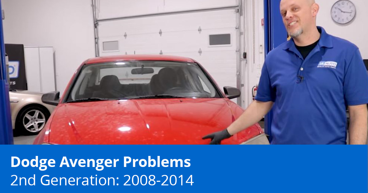 Top 5 Dodge Avenger Problems - 2nd Generation (2008 to 2014)