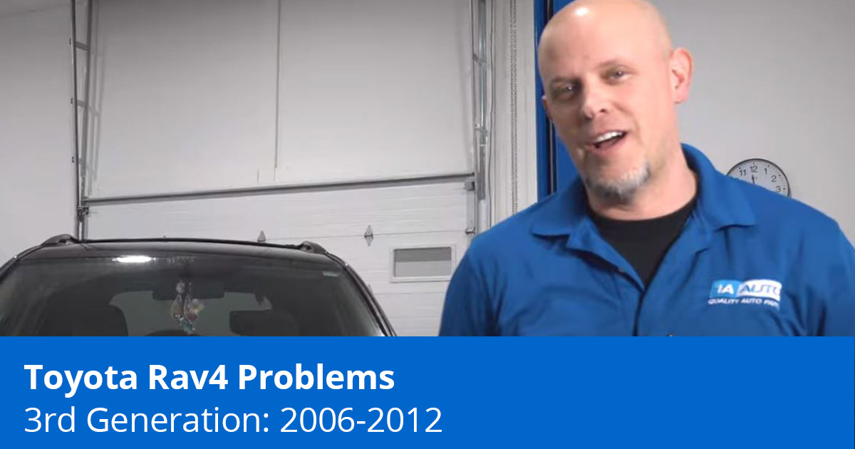 Top 5 Toyota RAV4 Problems - 3rd Generation (2006 to 2012) - 1A Auto