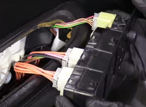 Chrysler 200 master window switch electrical connectors