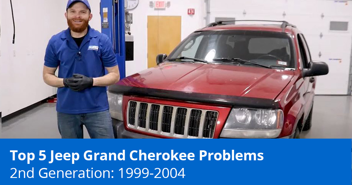 Common 1999 to 2004 Jeep Grand Cherokee Problems