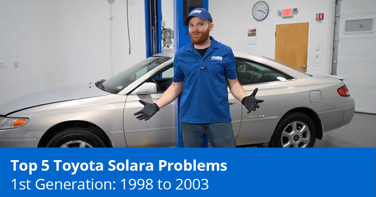Top 5 Toyota Solara Problems - 1st Generation (1998 to 2003) - 1A Auto