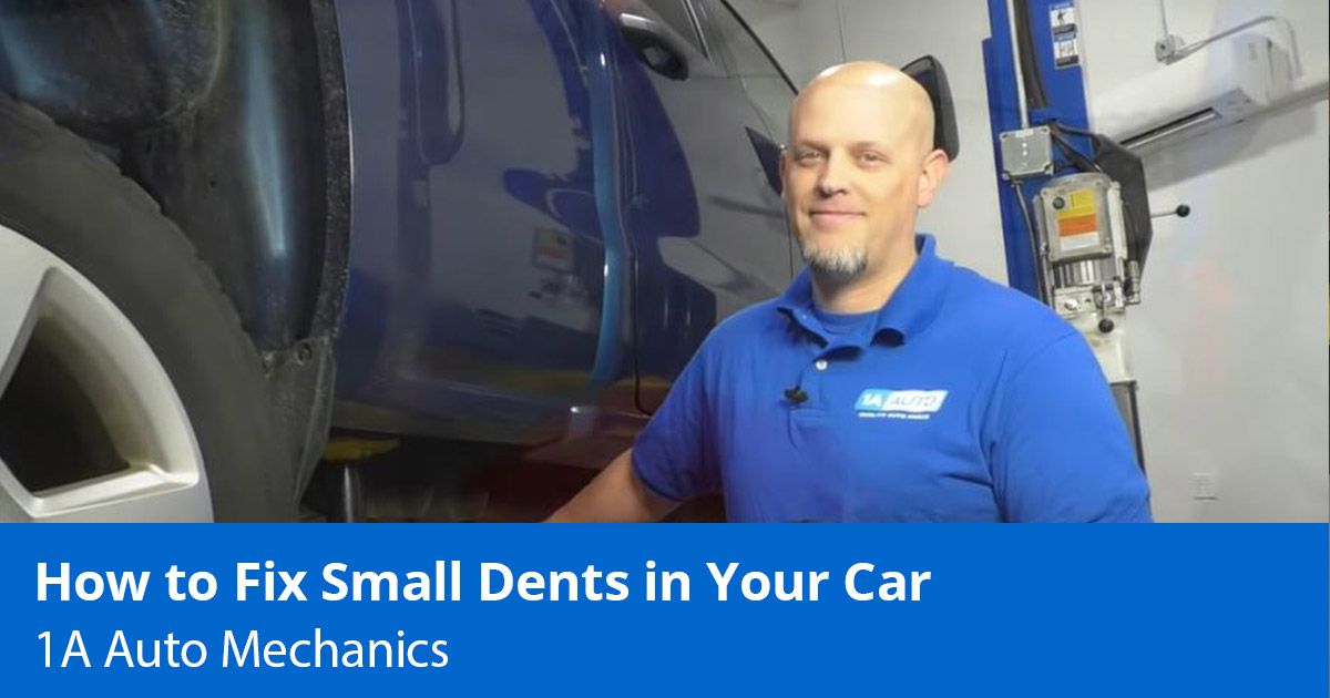 Small Dent Repair - How to Fix a Small Dent in a Car - 1A Auto
