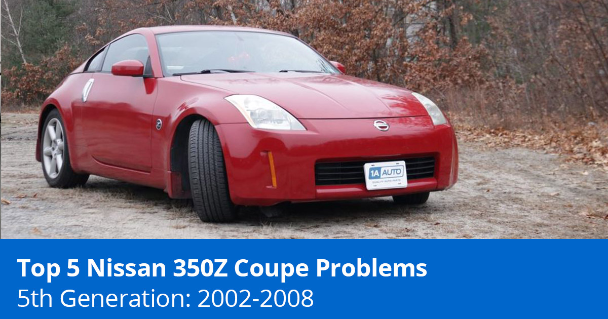 Top 5 Nissan 350Z Problems - 5th Generation (2002 to 2008) - 1A Auto