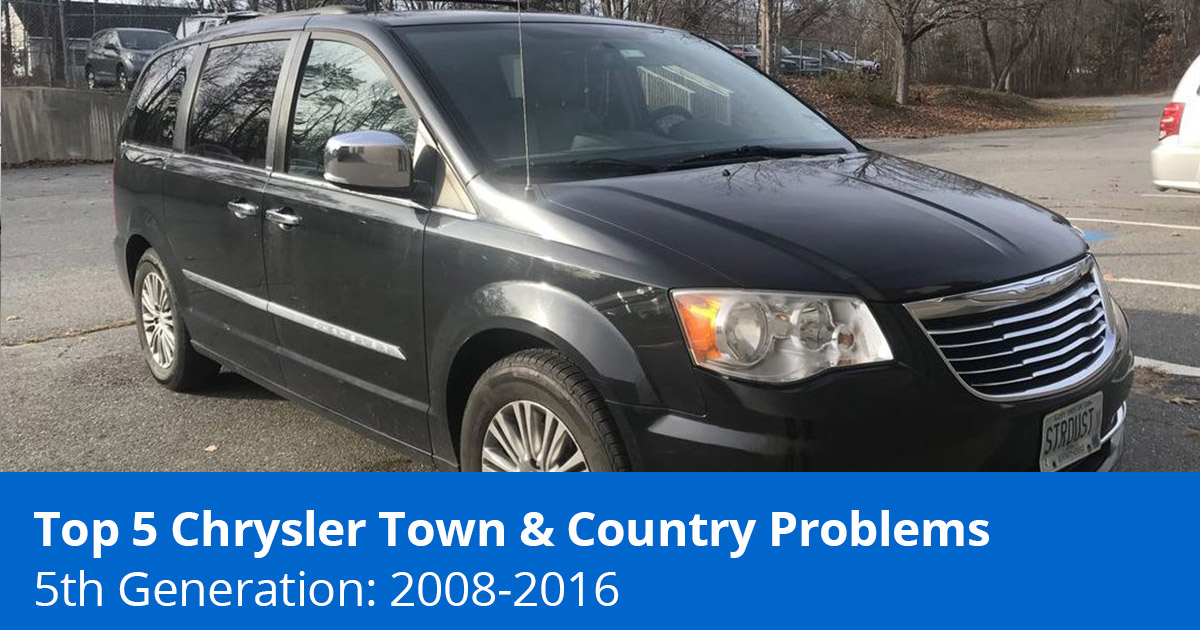 Top 5 Chrysler Town and Country Problems - 5th Gen (2008 to 2016)