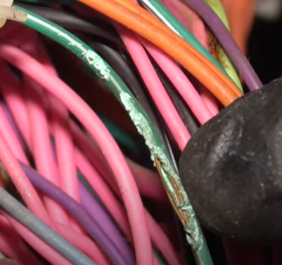 A common reason for GM electrical problems - damaged fuse box wire