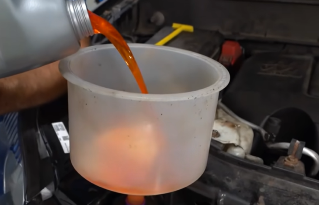 Performing a coolant flush