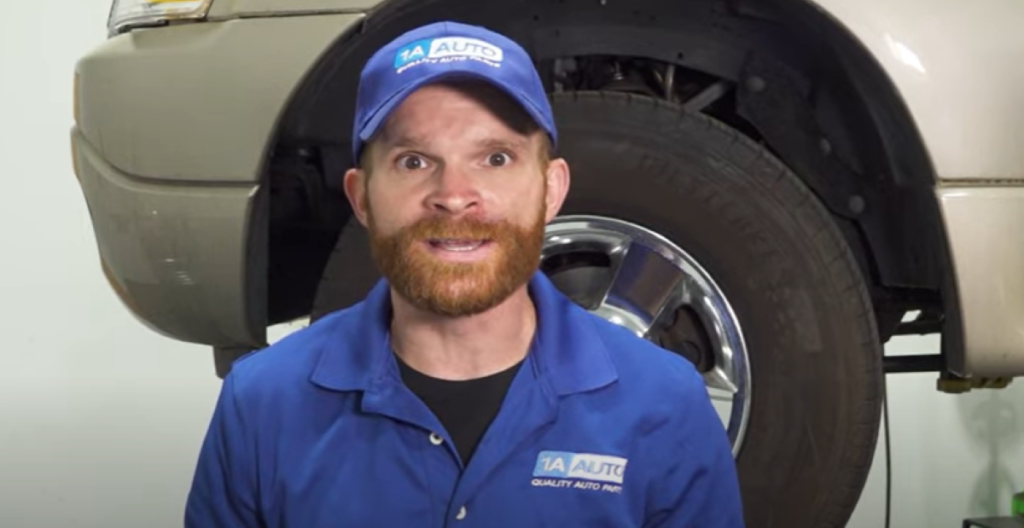 1A Auto mechanic reviewing why you can hear a scraping noise when turning left or right