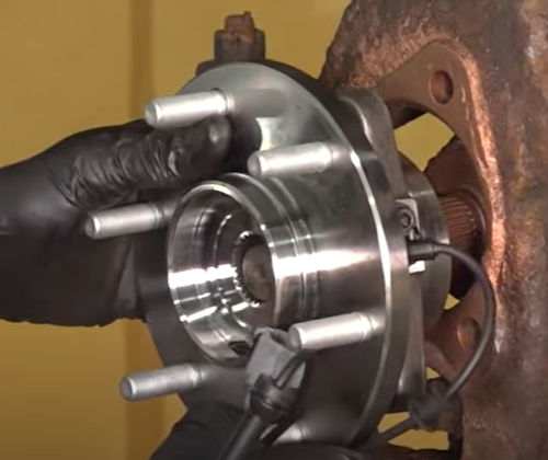 Bolt-on wheel hub bearing assembly